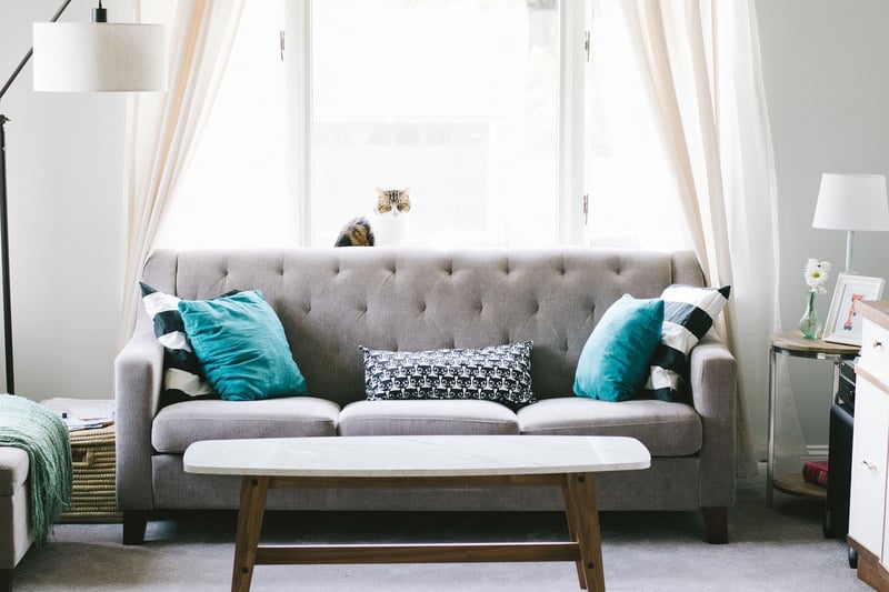 Vintage Glamour Living Room