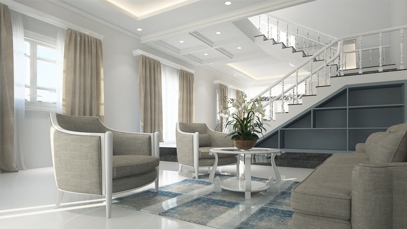 Hollywood Regency Style Room