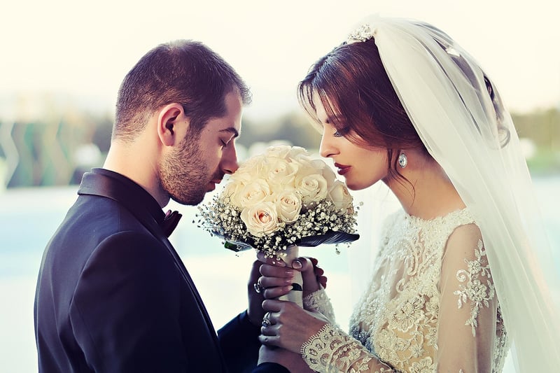 Forest Wedding Couple